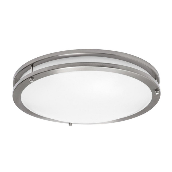 AFX Lighting - CAF14L5AJUDSN-BB - LED Flush Mount - Carlisle - Satin Nickel