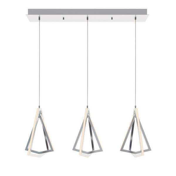 AFX Lighting - GNAP15L30D1SNLNR3 - LED Pendant - Gianna - Satin Nickel