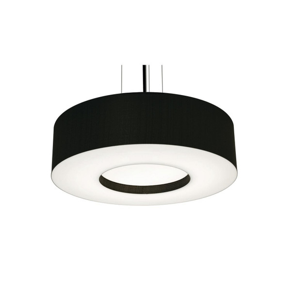 AFX Lighting - MCP1932MBBK-BK - Three Light Pendant - Montclair - Black