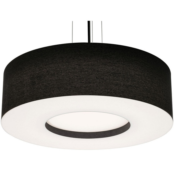 AFX Lighting - MCP3044MBBK-BK - Four Light Pendant - Montclair - Black