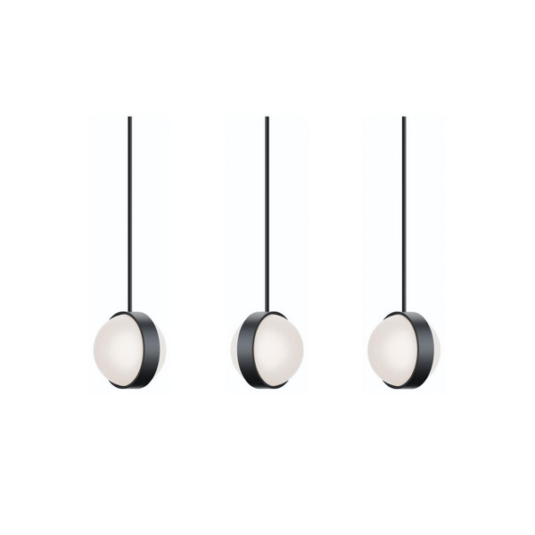 AFX Lighting - VRNP09LAJUDBKLNR3 - LED Linear Pendant - Verona - Black