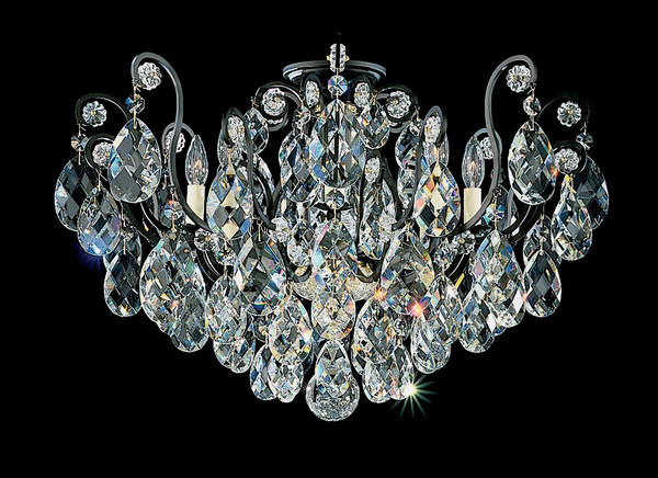 Schonbek - 3785-22R - Eight Light Semi-Flush Mount - Renaissance - Heirloom Gold