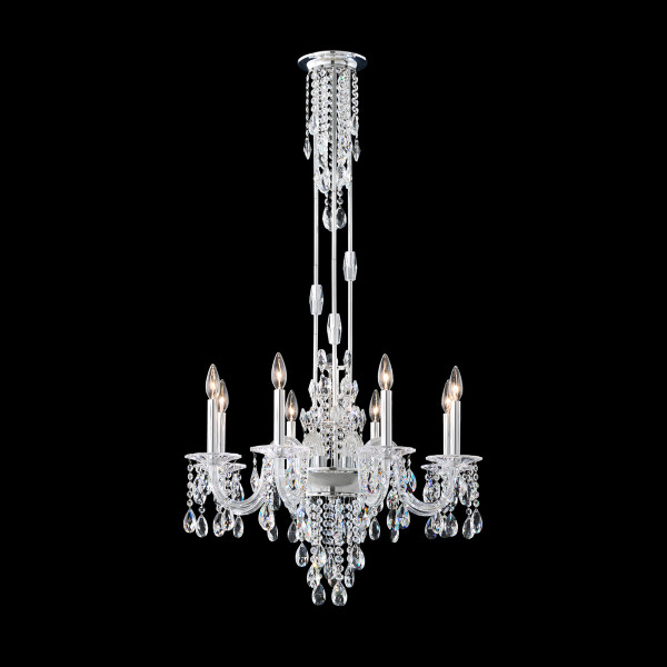 Schonbek - S93508-22R - Eight Light Chandelier - Rainier - Heirloom Gold