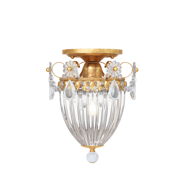 Schonbek - 1239-26R - One Light Semi-Flush Mount - Bagatelle - French Gold