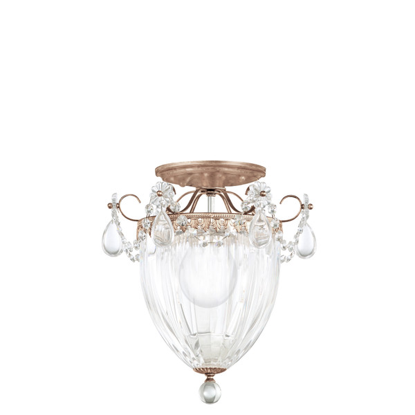 Schonbek - 1242-48R - Three Light Semi-Flush Mount - Bagatelle - Antique Silver