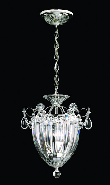 Schonbek - 1243-40R - Three Light Mini Pendant - Bagatelle - Polished Silver