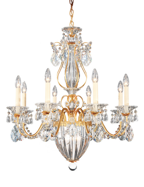 Schonbek - 1248-26R - 11 Light Chandelier - Bagatelle - French Gold