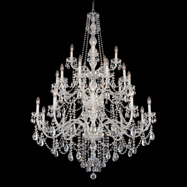 Schonbek - 1310-40H - 25 Light Chandelier - Arlington - Polished Silver