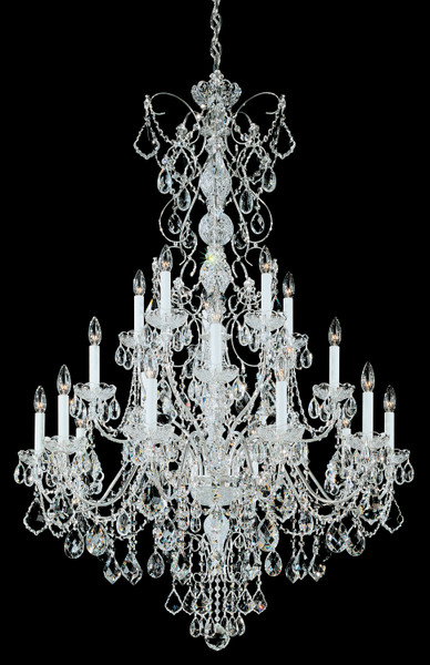 Schonbek - 1716-51 - 20 Light Chandelier - Century - Black