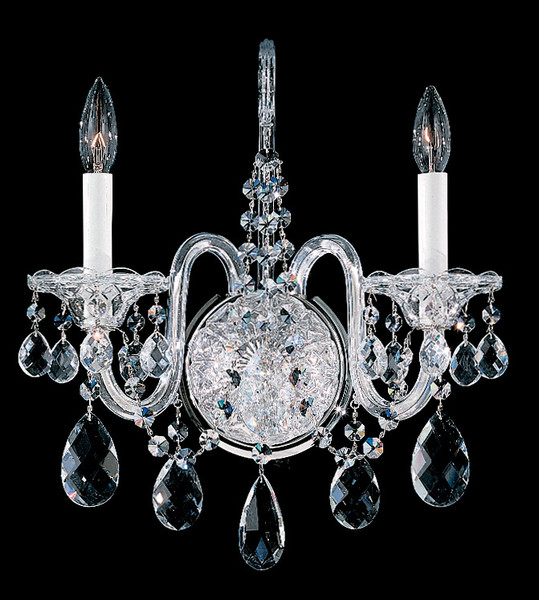 Schonbek - 2991-211R - Two Light Wall Sconce - Sterling - Aurelia