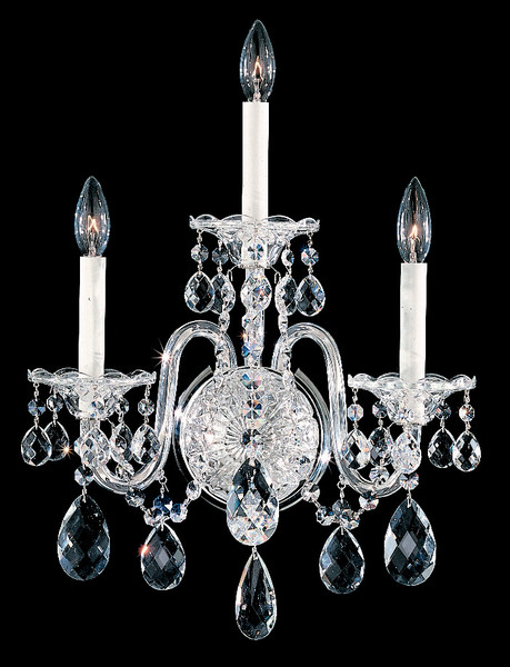 Schonbek - 2992-40R - Three Light Wall Sconce - Sterling - Polished Silver