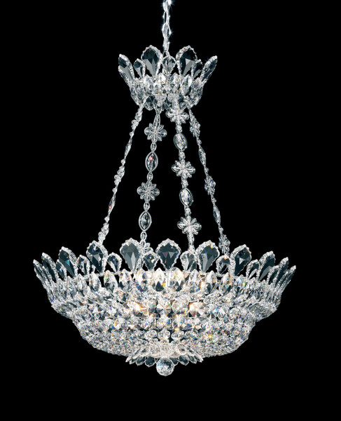 Schonbek - 5799R - 12 Light Pendant - Trilliane - Polished Stainless Steel
