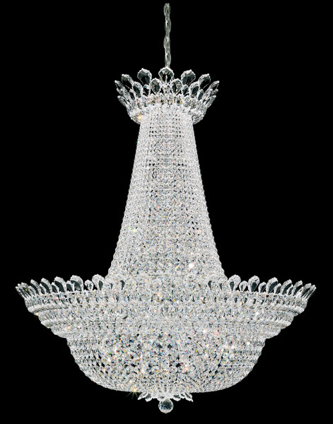 Schonbek - 5875R - Six Light Pendant - Trilliane - Polished Stainless Steel