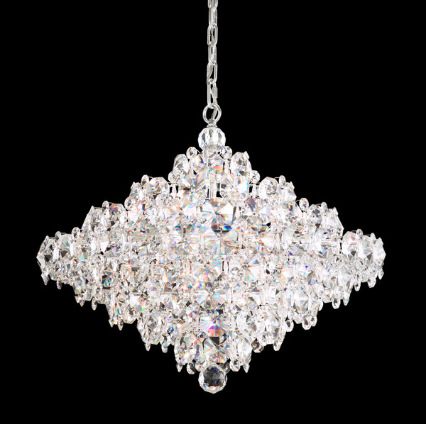 Schonbek - BN1024N-401O - 12 Light Pendant - Baronet - Polished Stainless Steel