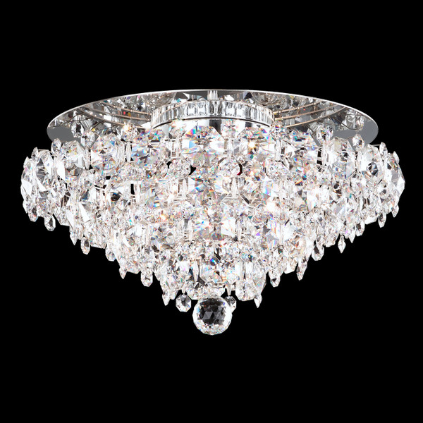Schonbek - BN1416N-401R - Four Light Flush Mount - Baronet - Polished Stainless Steel