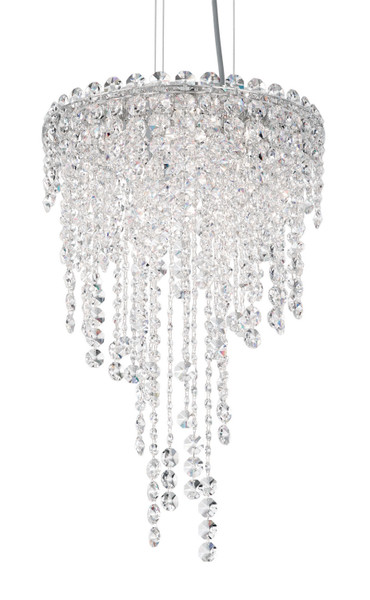 Schonbek - CH1211N-401R - Four Light Pendant - Chantant - Polished Stainless Steel
