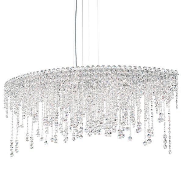 Schonbek - CH4811N-401O - Eight Light Pendant - Chantant - Polished Stainless Steel