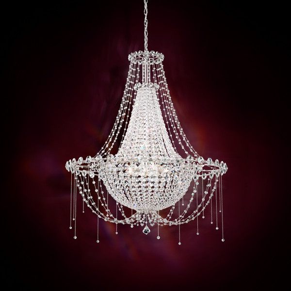 Schonbek - CM8334N-401R - Eight Light Pendant - Chrysalita - Polished Stainless Steel