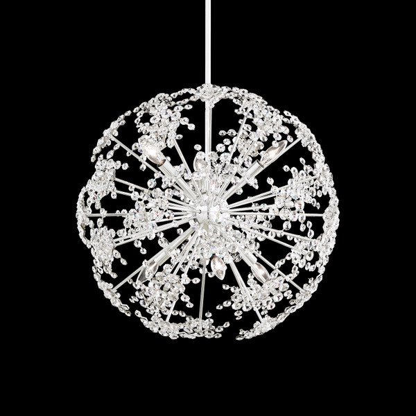Schonbek - DN1024N-401R - Six Light Pendant - Esteracae - Polished Stainless Steel