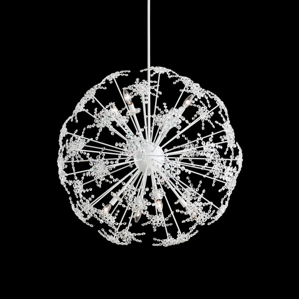 Schonbek - DN1036N-401R - Eight Light Pendant - Esteracae - Polished Stainless Steel