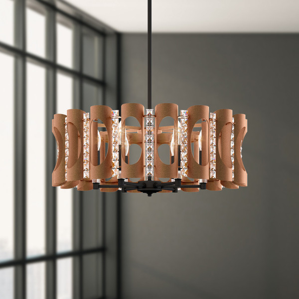 Schonbek - MR1006N-WH1O - Six Light Pendant - Twilight - White