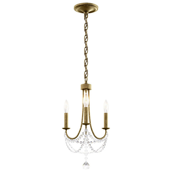 Schonbek - RJ1003N-23H - Three Light Mini Pendant - Verdana - Etruscan Gold