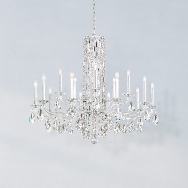 Schonbek - RS83151N-401H - 15 Light Chandelier - Siena - Polished Stainless Steel