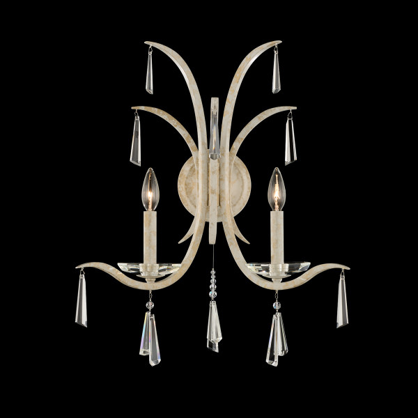 Schonbek - S30502-26R - Two Light Wall Sconce - Tinsley - French Gold