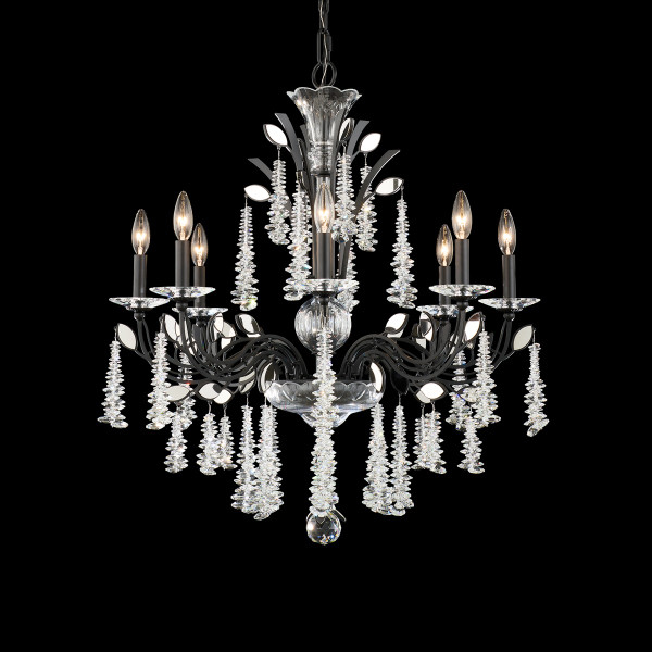 Schonbek - S58508-51R - Eight Light Chandelier - MacLyn - Black