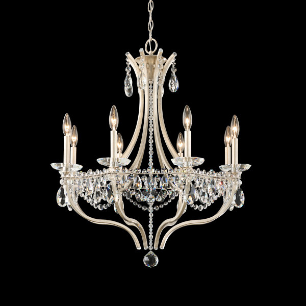 Schonbek - S77508-22R - Eight Light Chandelier - Adley - Heirloom Gold