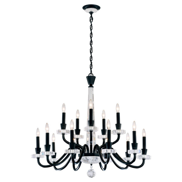 Schonbek - S9338-22OH - 15 Light Chandelier - Amadeus - Heirloom Gold