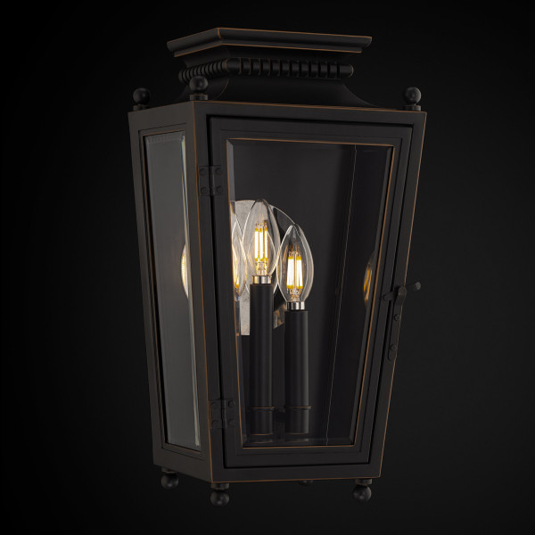 Schonbek - SW31517-719 - Three Light Outdoor Wall Mount - Milton - Oil Rubbed Bronze