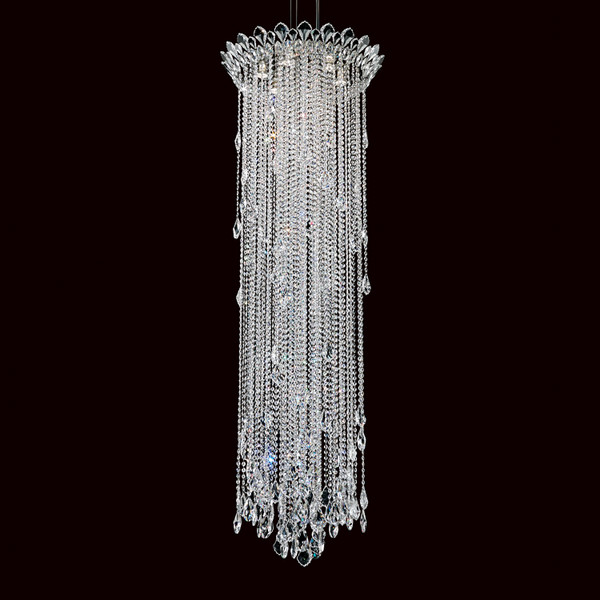Schonbek - TR2413N-401H - Six Light Pendant - Trilliane Strands - Polished Stainless Steel