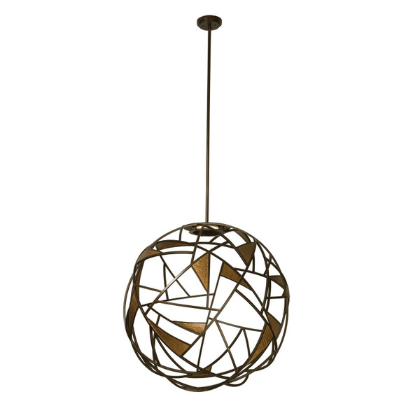 Kalco - 507352BZG - LED Pendant - Neptune - Bronze Gold