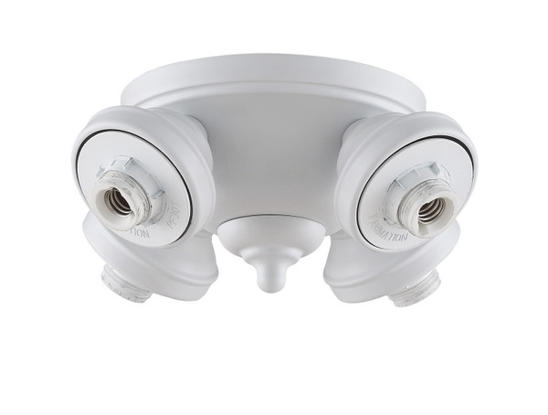Fanimation - F4MW - Four Light Fitter - myFanimation - Matte White