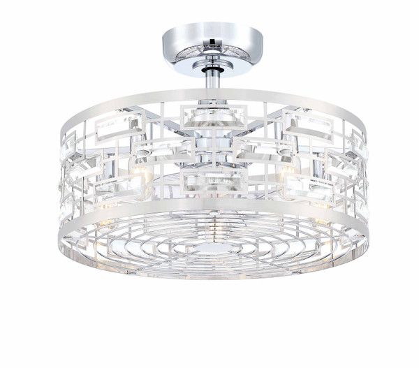 Fanimation - FP3070CH - 22Ceiling Fan - Klout - Chrome