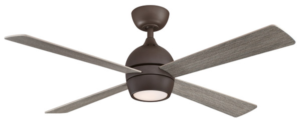 Fanimation - FP7652GR - 52Ceiling Fan - Kwad 52 - Matte Greige
