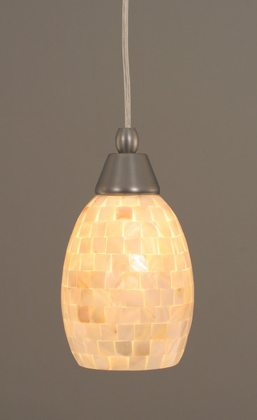 Toltec Lighting - 22-BN-406 - One Light Mini Pendant - Any - Brushed Nickel