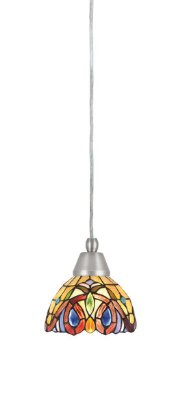Toltec Lighting - 22-BN-9445 - One Light Mini Pendant - Any - Brushed Nickel