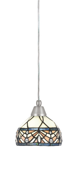 Toltec Lighting - 22-BN-9485 - One Light Mini Pendant - Any - Brushed Nickel