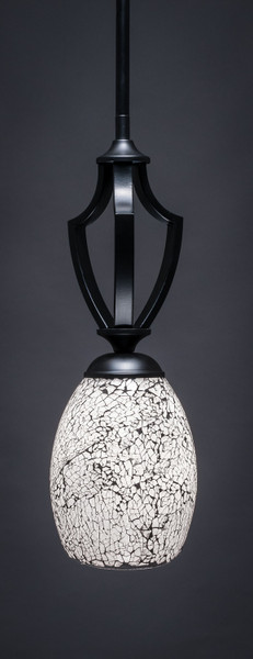 Toltec Lighting - 561-MB-4165 - One Light Mini Pendant - Zilo - Matte Black