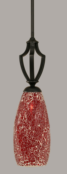 Toltec Lighting - 561-MB-5066 - One Light Mini Pendant - Zilo - Matte Black