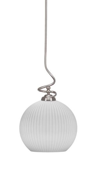 Toltec Lighting - 900-BN-4671 - One Light Pendant - Capri - Brushed Nickel