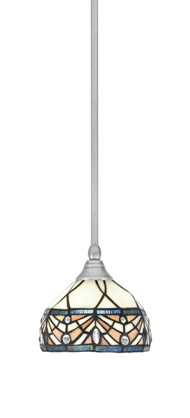 Toltec Lighting - 23-BN-9485 - One Light Mini Pendant - Any - Brushed Nickel