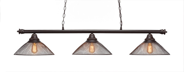 Toltec Lighting - 373-DG-808-LED18A - LED Bar Shown - Oxford - Dark Granite