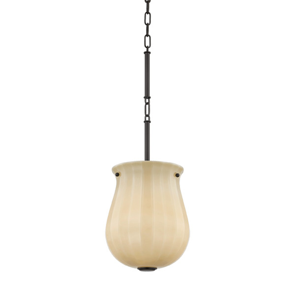 Hudson Valley - 3109-DB - One Light Pendant - Nevins - Distressed Bronze