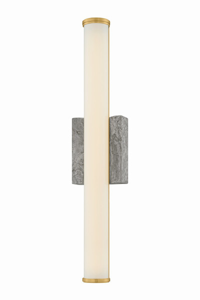 Hudson Valley - 3431-AGB - LED Wall Sconce - Stony Point - Aged Brass