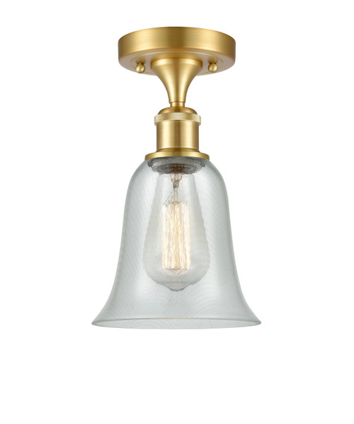 Innovations - 516-1C-SG-G2812 - One Light Semi-Flush Mount - Ballston - Satin Gold
