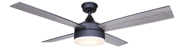 Canarm - CF52AUR4BK - 52 Ceiling Fan - Aurova - Matte Black