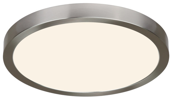 Canarm - DL-11F-25DCW-BN-C - LED Flush Mount - Dl-11F-25Dcw - Brushed Nickel